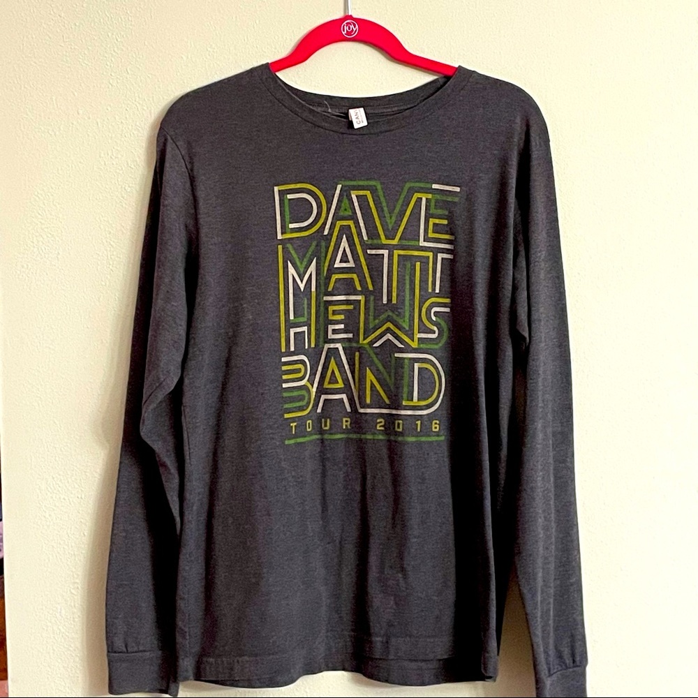 Dave Matthews Band 2016 Long Sleeve Tee, Large